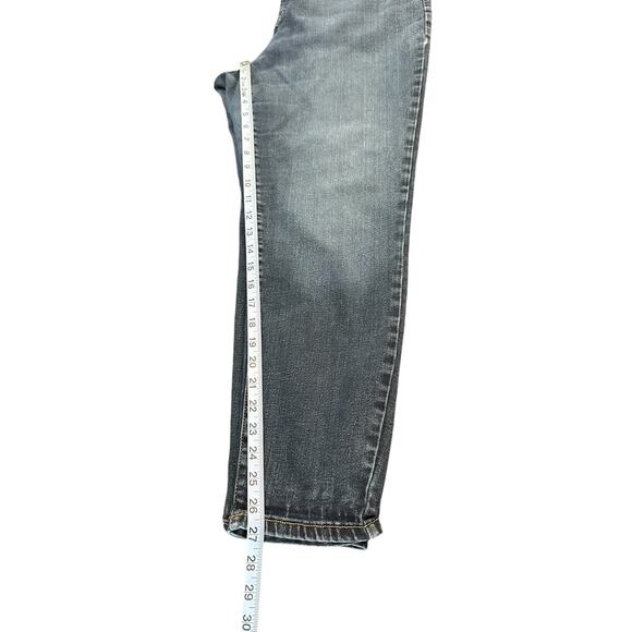 Everlane Dark Wash Stretch The Curvy High Rise Skinny Leg Jean Size 30 - Picture 11 of 12